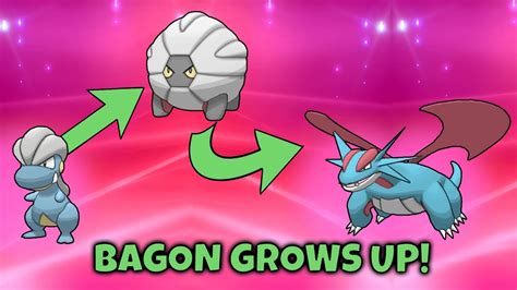when does bagon evolve.